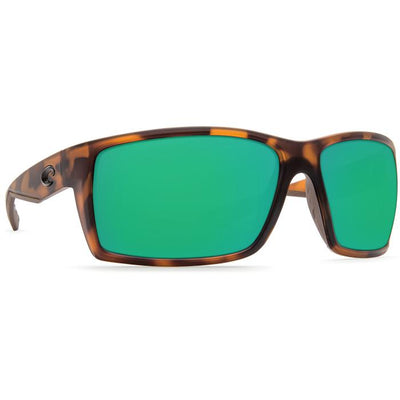 Costa "Reefton" Polarized Sunglasses-SUNGLASSES-RETRO TORTOISE (66)-GREEN 580G-Kevin's Fine Outdoor Gear & Apparel