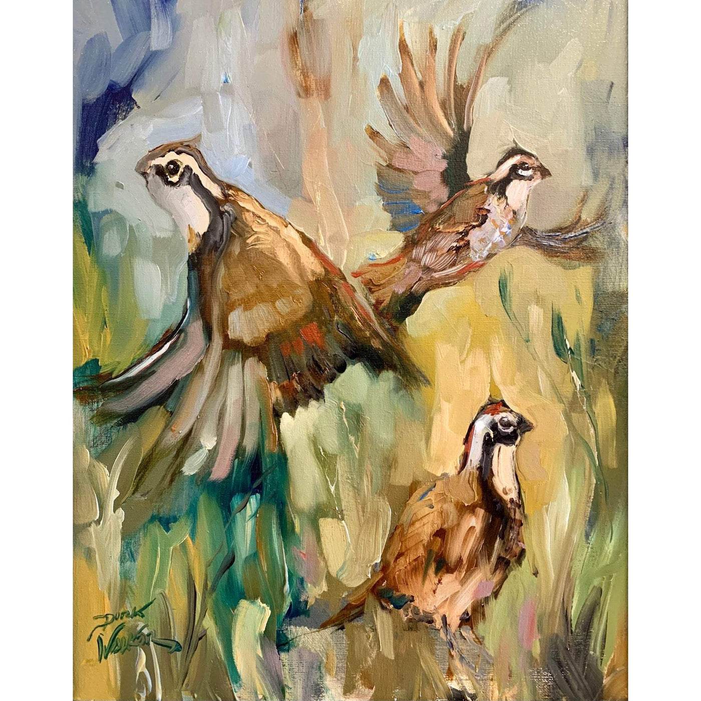 Dirk Walker "Bobwhite Quail - King of the Red Hills" Giclee Print-Decor-Kevin's Fine Outdoor Gear & Apparel