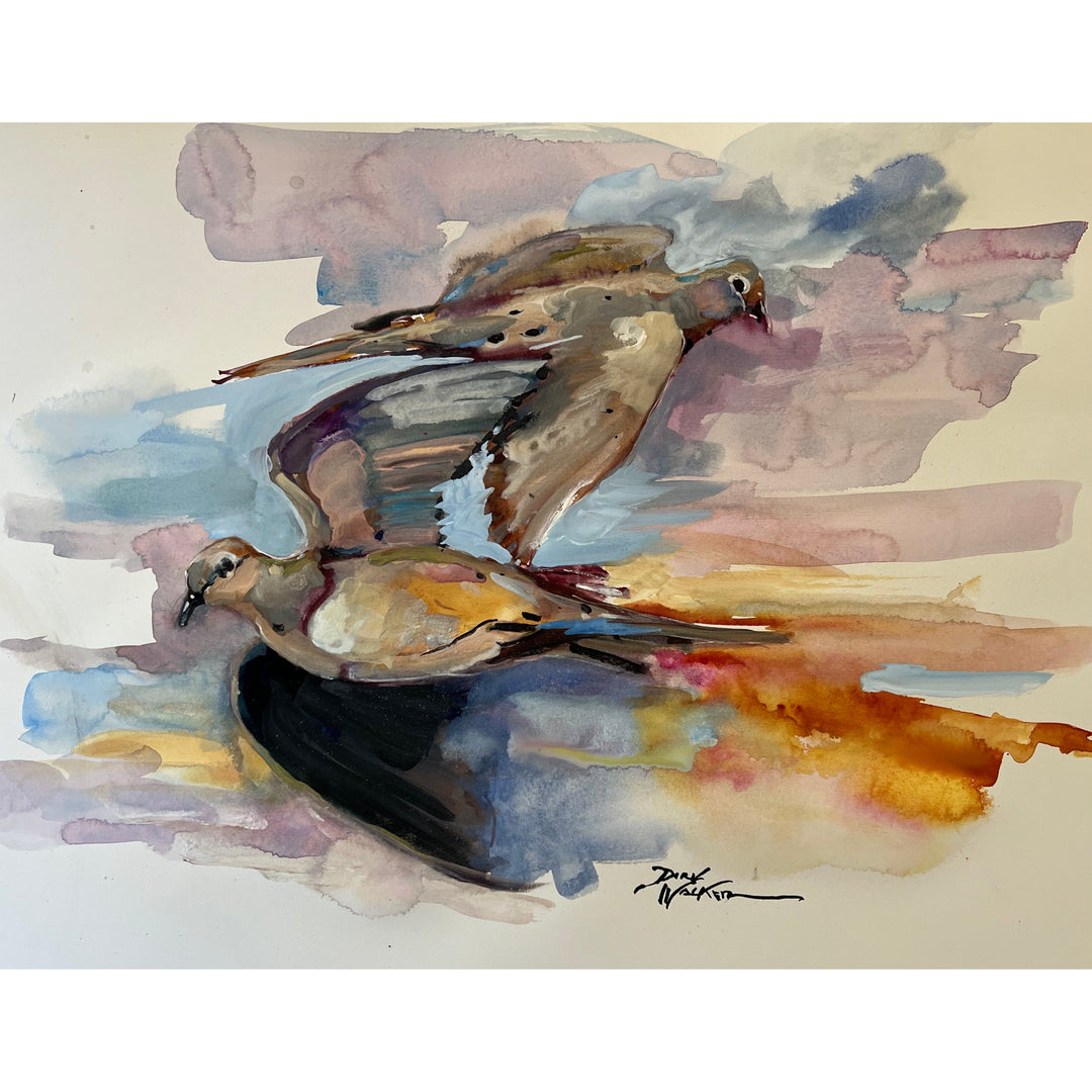 "Close Call" Painting by Dirk Walker-Home/Giftware-Kevin's Fine Outdoor Gear & Apparel