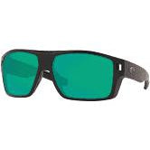 Costa "Diego" Polarized Sunglasses-SUNGLASSES-Matte Black-Green 580G-Kevin's Fine Outdoor Gear & Apparel