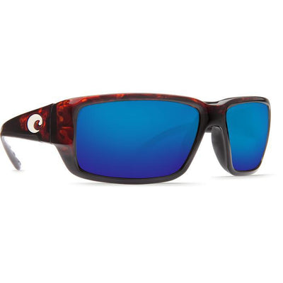 Costa "Fantail" Polarized Sunglasses-SUNGLASSES-TORTOISE (10)-BLUE 580G-Kevin's Fine Outdoor Gear & Apparel