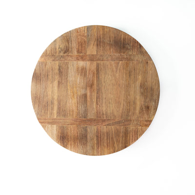 Mango Wood Farmhouse Not So Lazy Susan-Home/Giftware-18"-Kevin's Fine Outdoor Gear & Apparel