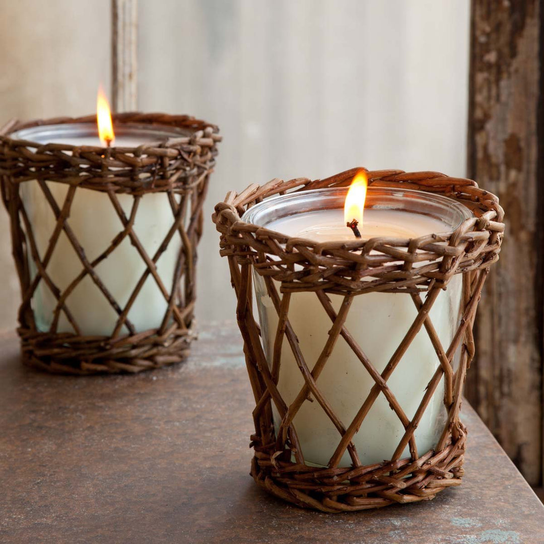 Park Hill Willow Candle-HOME/GIFTWARE-Tobacco Leaf-Kevin's Fine Outdoor Gear & Apparel